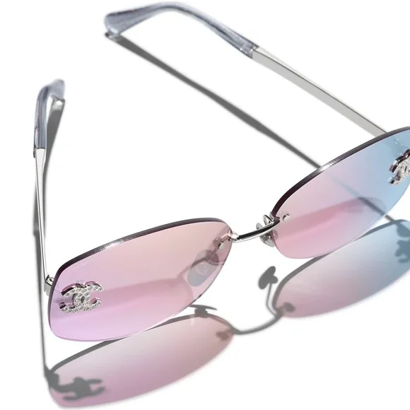 CHANEL | Accessories | Oval Sunglasses Chanel New 223 Coco  display picture 2